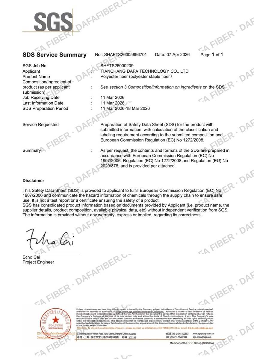 EU REACH Safety Data Sheet