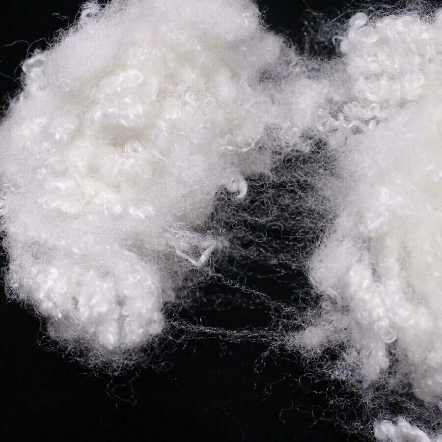 3D recycled HCS fiber